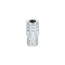 27028 COPLE RÁPIDO DE ACERO, HEMBRA, CUERDA 1/4' NPT, PRETUL