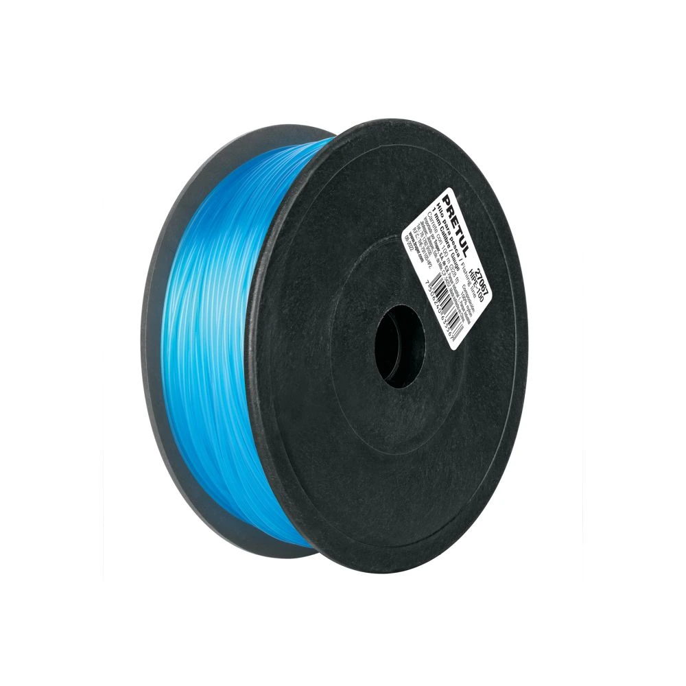 27067 CARRETE CON 100 M DE HILO PARA PESCA AZUL CALIBRE 1.00 MM