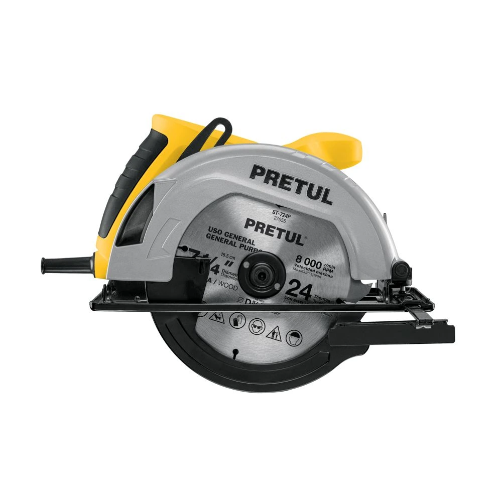 27098 SIERRA CIRCULAR 7-1/4', 1200W, PRETUL