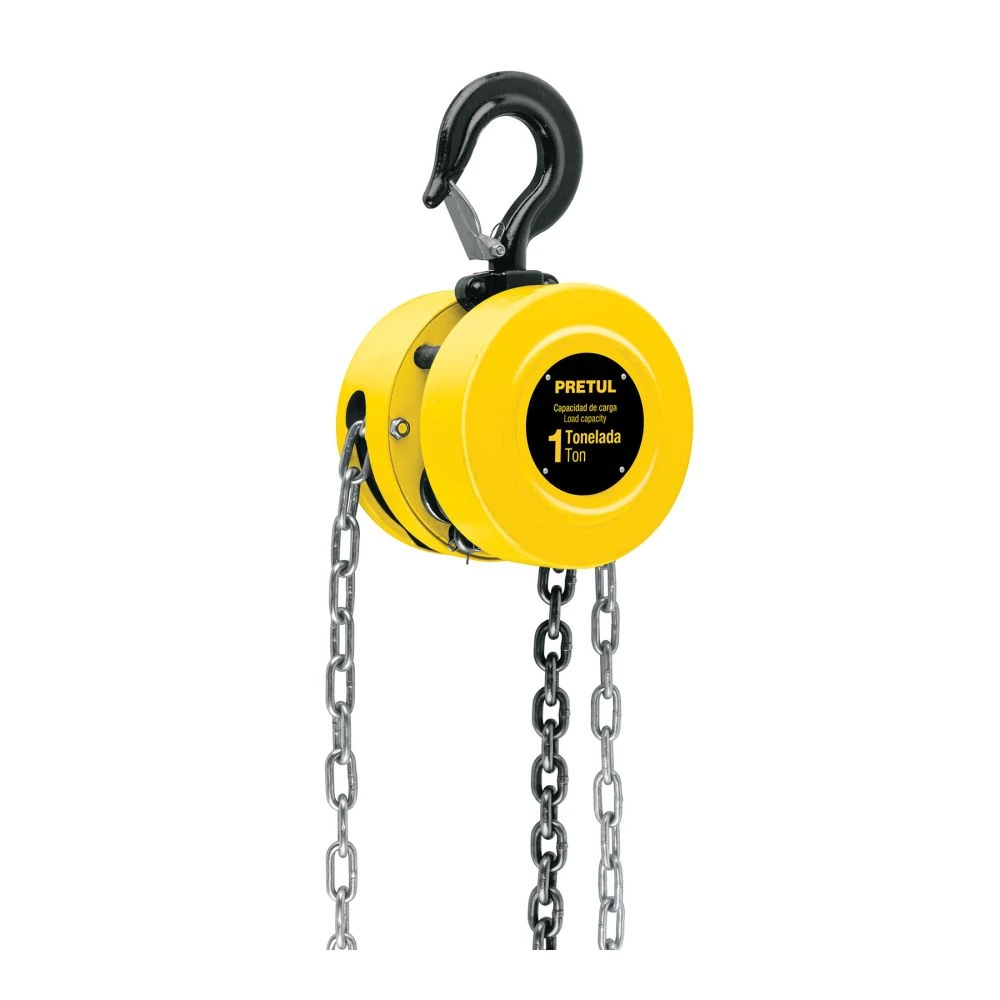 27127 POLIPASTO DE CADENA DE 1 TON, PRETUL