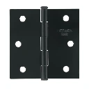 27133 BISAGRA CUADRADA 2-1/2', NEGRO MATE, CABEZA PLANA, BASIC