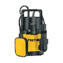 27196 BOMBA SUMERGIBLE PLÁSTICA, 3/4 HP PARA AGUA LIMPIA, PRETUL
