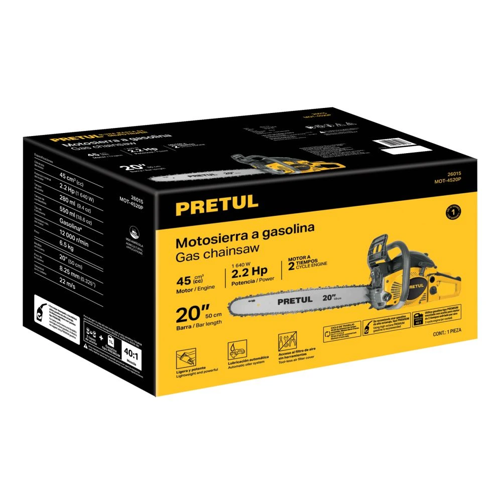 27219 CAJA DE EMPAQUE DE REPUESTO PARA MOT-4520P, PRETUL
