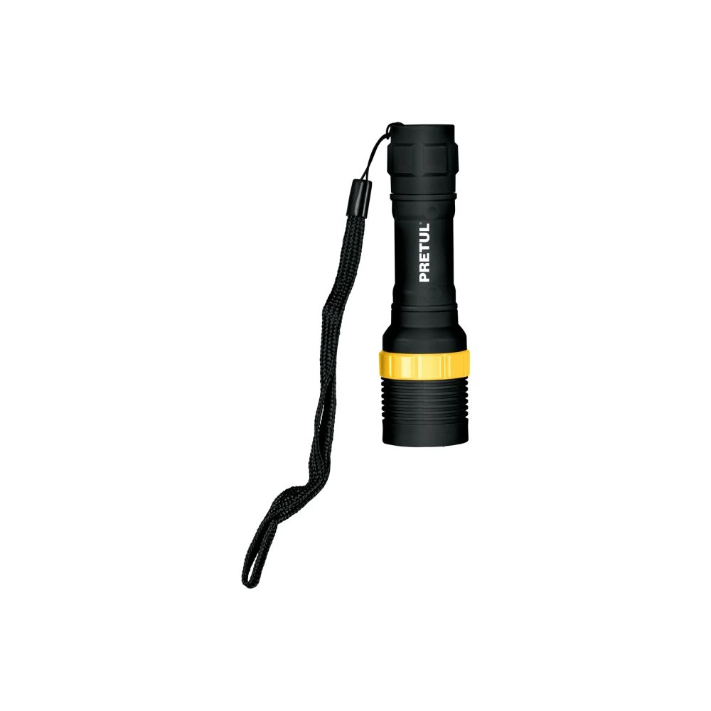 [LIPLA-40P] 28019 LINTERNA PLÁSTICA 1 LED 40 LM DE 1 PILA AA, PRETUL
