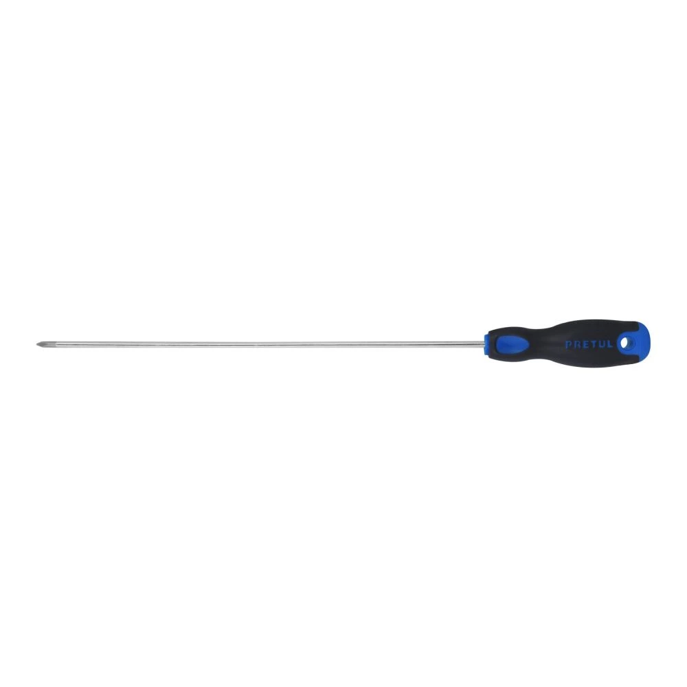 28084 DESARMADOR DE CRUZ 1/8' X 8' MANGO COMFORT GRIP, PRETUL