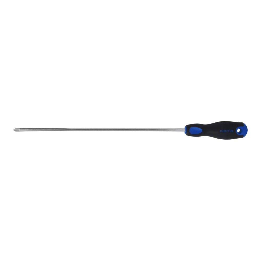 28087 DESARMADOR DE CRUZ 1/4' X 12' MANGO COMFORT GRIP, PRETUL