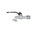 28200 LLAVE DE ESFERA DE ZINC 1/2', 110 G, S/ADAPTADOR, PRETUL