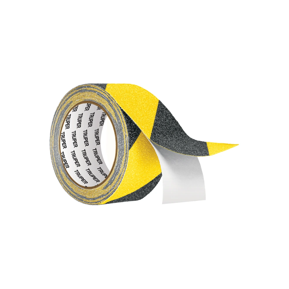 [CIA-25P] 101448 ROLLO 5 M DE CINTA ANTIDERRAPANTE AMA/NEGRA 50MM C/ABRASIVO