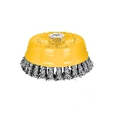 28260 CARDA COPA 5' ALAMBRE TRENZADO FINO, EJE 5/8'-11, PRETUL