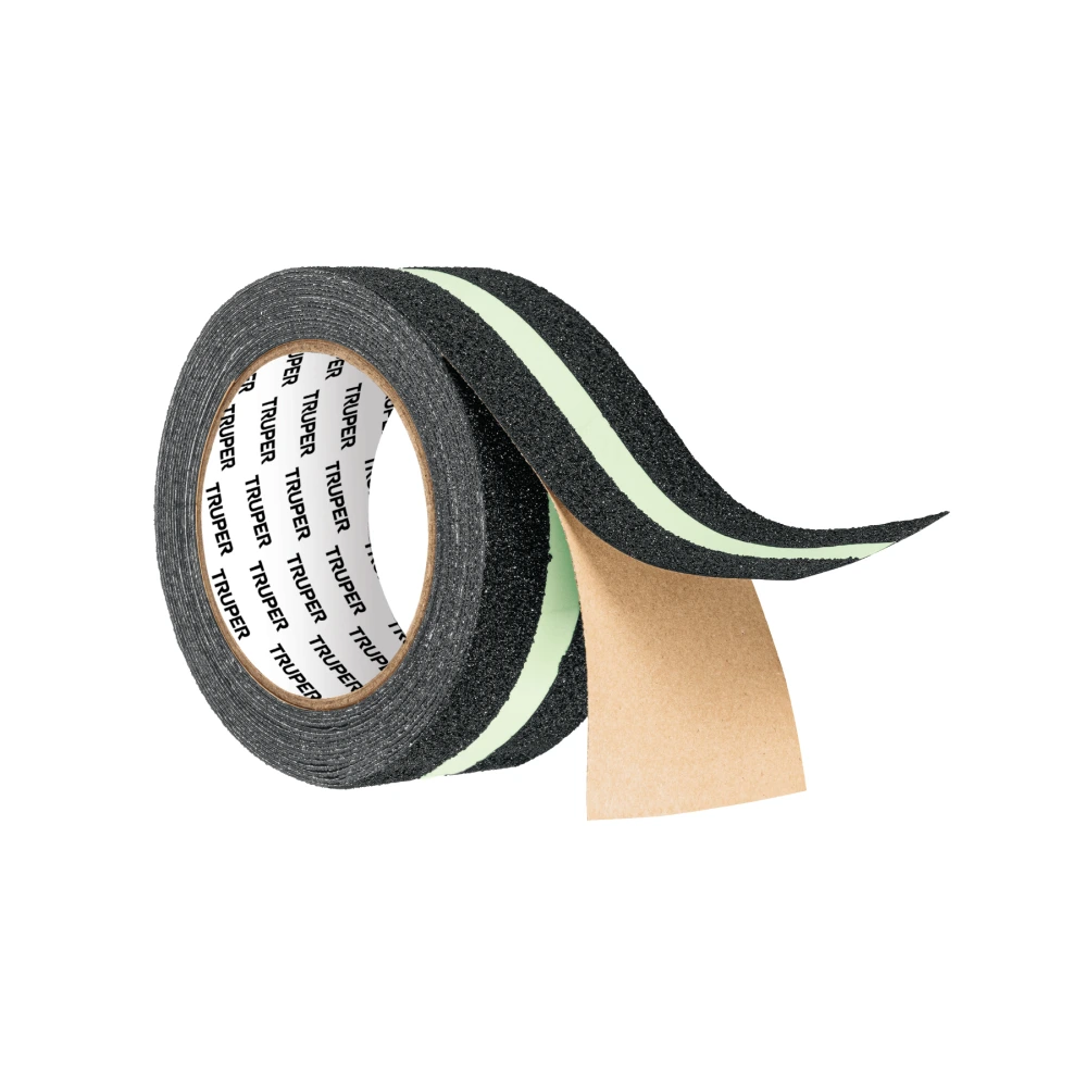 [CIA-25L] 101450 ROLLO DE 5 M CINTA ANTIDERRAPANTE FOTOLUMINI. 50 MM ABRASIVO