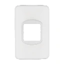 29042 PLACA DE 1 VENTANA 1.5 MÓDULOS, LÍNEA TOLEDO, BASIC