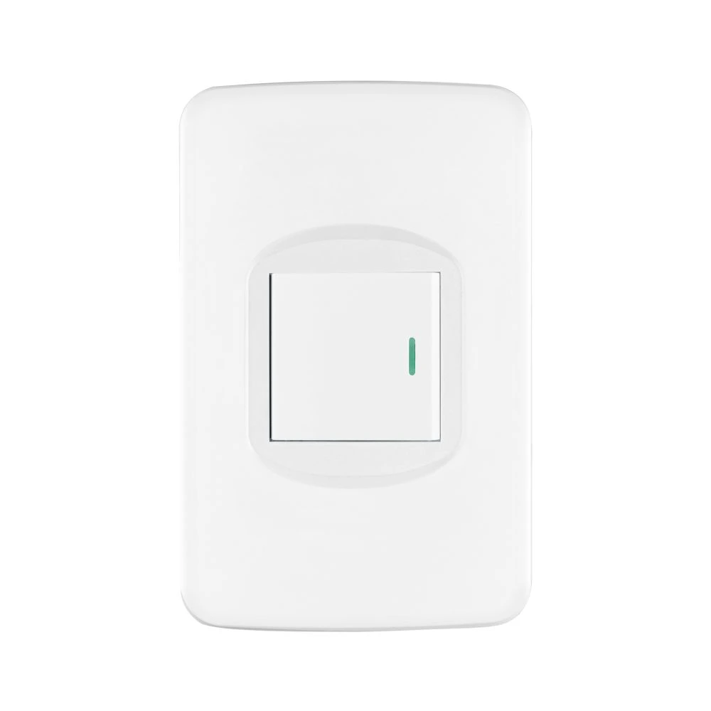 29052 PLACA ARMADA 1 INTERRUPTOR 1.5 MÓDULOS, TOLEDO, BASIC