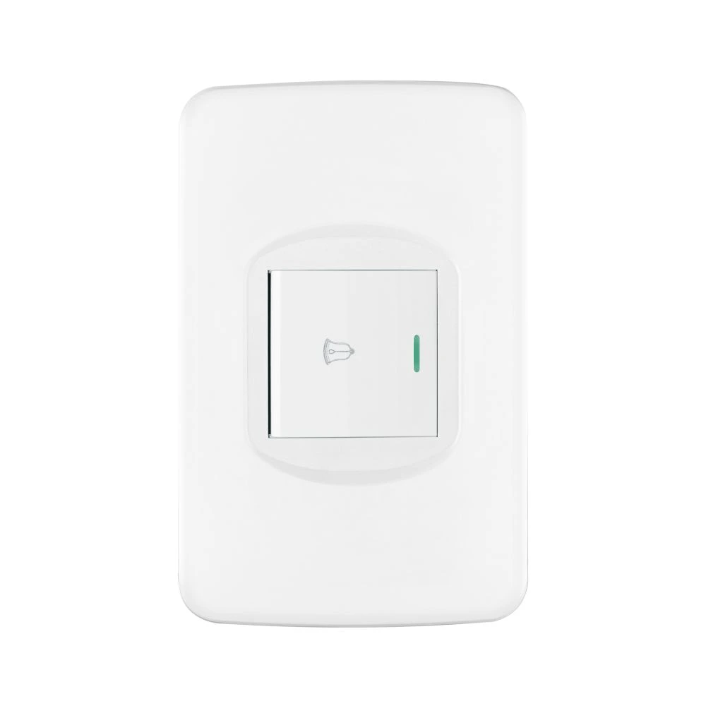 29055 PLACA ARMADA 1 INTERRUPTOR DE TIMBRE 1.5 MÓDULOS, TOLEDO
