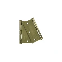 29066 BOLSA C/2 BISAGRAS CUADRADAS 3-1/2', PLANA, LATÓN ANT, BASIC