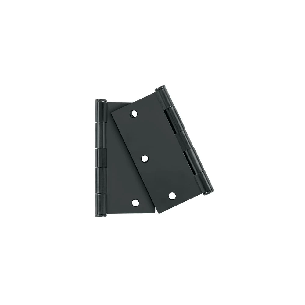 29068 BOLSA C/2 BISAGRAS CUADRADAS 3-1/2', PLANA, NEGRO, BASIC