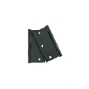 29068 BOLSA C/2 BISAGRAS CUADRADAS 3-1/2', PLANA, NEGRO, BASIC