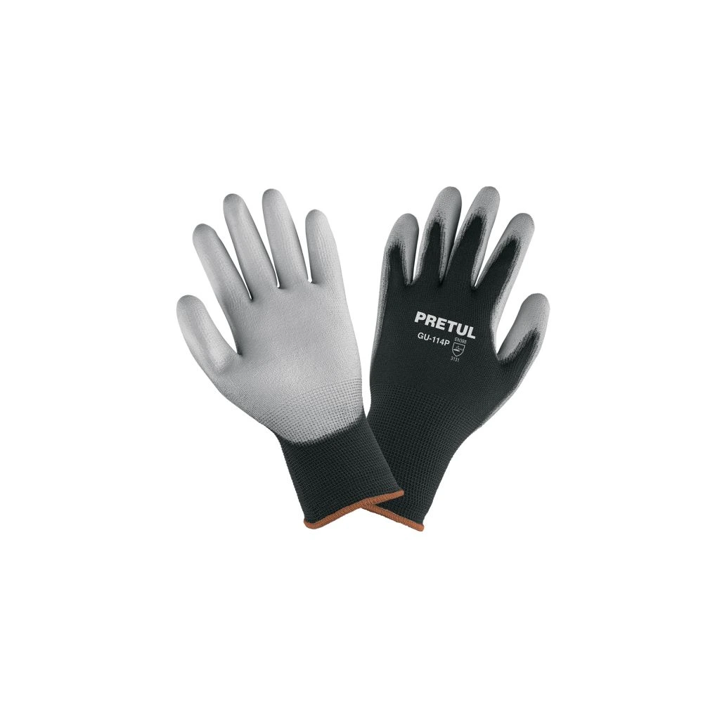 29931 GUANTES DE NYLON RECUBIERTOS DE POLIURETANO, XG, PRETUL