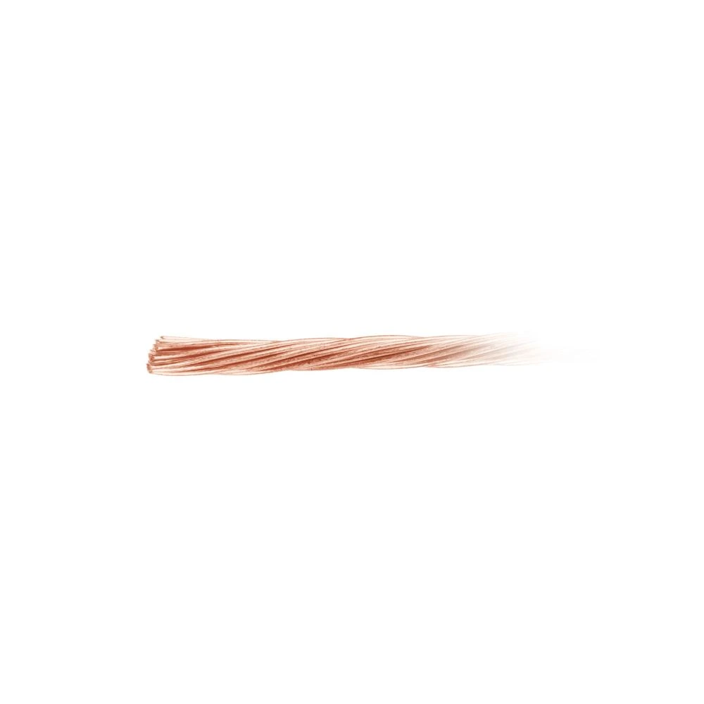 40048 METRO DE CABLE DESNUDO DE COBRE CALIBRE 10 AWG, ROLLO 25 M