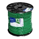 40121 METRO DE CABLE THHW-LS 12 AWG VERDE EN CARRETE DE 500 M