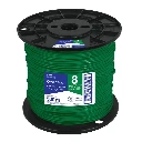 40123 METRO DE CABLE THHW-LS 8 AWG VERDE EN CARRETE DE 500 M