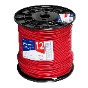 40125 METRO DE CABLE THHW-LS 12 AWG ROJO EN CARRETE DE 500 M