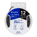 40145 CARRETE CON 20 M DE CABLE THHW-LS 12 AWG NEGRO, VOLTECK