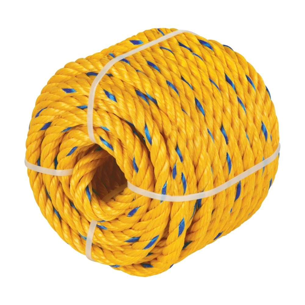 [CUE-111K] 40187 KILO DE CUERDA AMARILLA DE POLIPROPILENO 11 MM, ROLLO 1KG