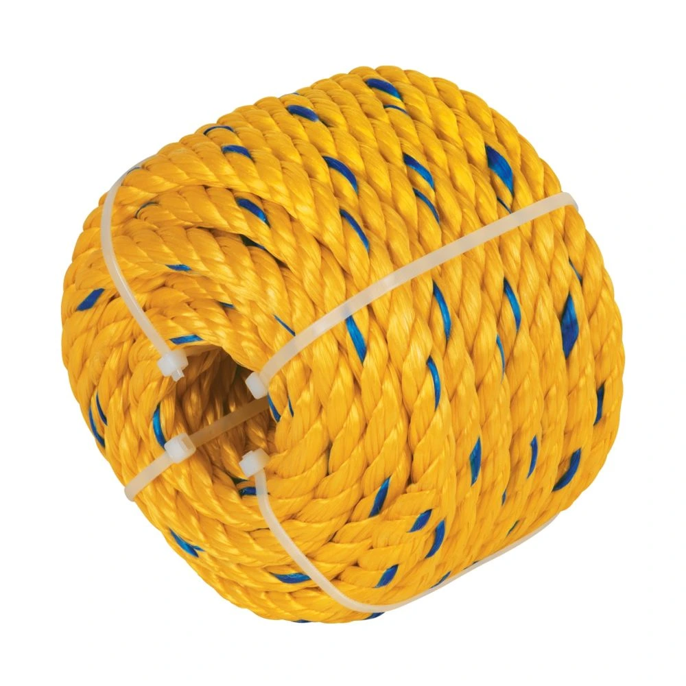 [CUE-131K] 40188 KILO DE CUERDA AMARILLA DE POLIPROPILENO 13 MM, ROLLO 1KG