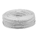40204 ROLLO DE 100 METROS DE CABLE THW CCA 8 AWG BLANCO, BASIC