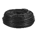 40205 ROLLO DE 100 METROS DE CABLE THW CCA 8 AWG NEGRO, BASIC