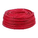 40206 ROLLO DE 100 METROS DE CABLE THW CCA 8 AWG ROJO, BASIC