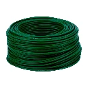 40207 ROLLO DE 100 METROS DE CABLE THW CCA 8 AWG VERDE, BASIC