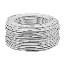 40208 ROLLO DE 100 METROS DE CABLE THW CCA 10 AWG BLANCO, BASIC