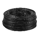 40213 ROLLO DE 100 METROS DE CABLE THW CCA 12 AWG NEGRO, BASIC