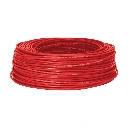40218 ROLLO DE 100 METROS DE CABLE THW CCA 14 AWG ROJO, BASIC