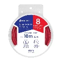 40249 CARRETE CON 10 M DE CABLE THHW-LS 8 AWG ROJO, VOLTECK