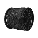 40763 KILO DE CUERDA NEGRA DE POLIPROPILENO 6 MM, CARRETE 20KG
