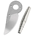 101602 CUCHILLA Y RESORTE DE REPUESTO PARA T-45XZ, TRUPER EXPERT