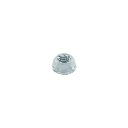 40938 BOLSA CON 50 TUERCAS FLANGE, 3/8', ACERO GALVANIZADO, FIERO