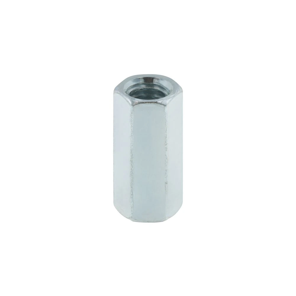 [TUEC-1/4] 40943 BOLSA CON 5 TUERCAS COPLE, 1/4' ACERO GALVANIZADO , FIERO