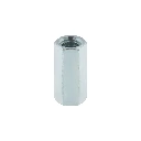 40943 BOLSA CON 5 TUERCAS COPLE, 1/4' ACERO GALVANIZADO , FIERO