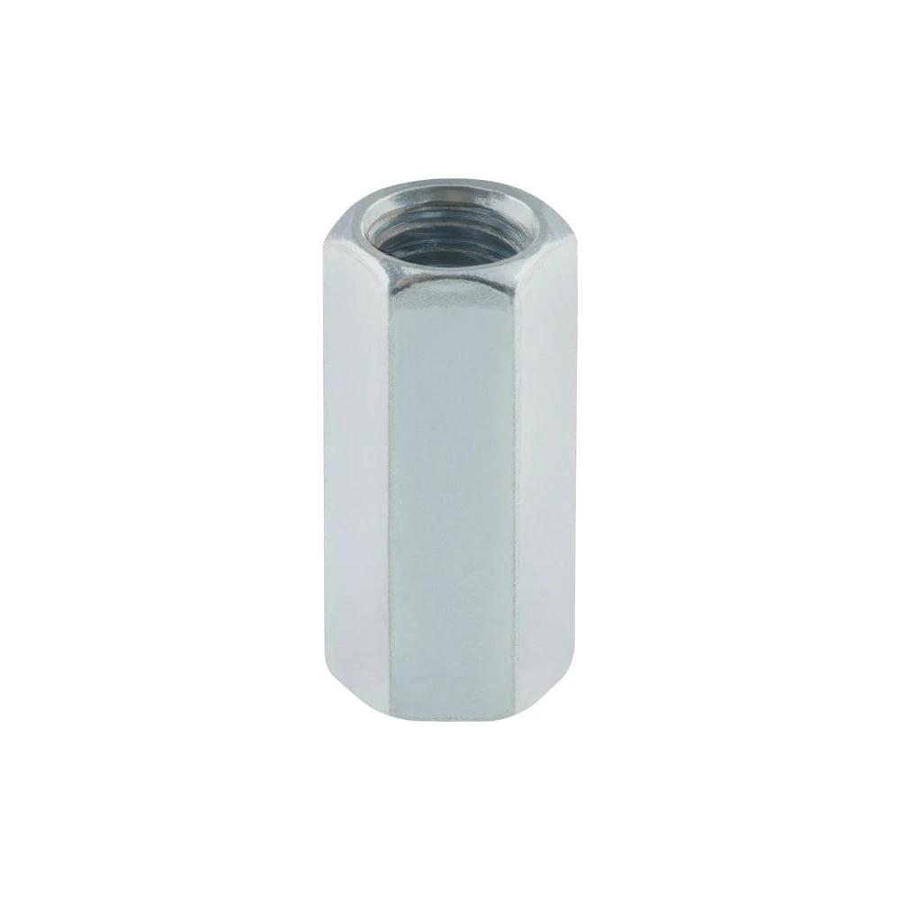 [TUEC-3/8] 40945 BOLSA CON 5 TUERCAS COPLE, 3/8' ACERO GALVANIZADO , FIERO