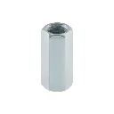 40945 BOLSA CON 5 TUERCAS COPLE, 3/8' ACERO GALVANIZADO , FIERO