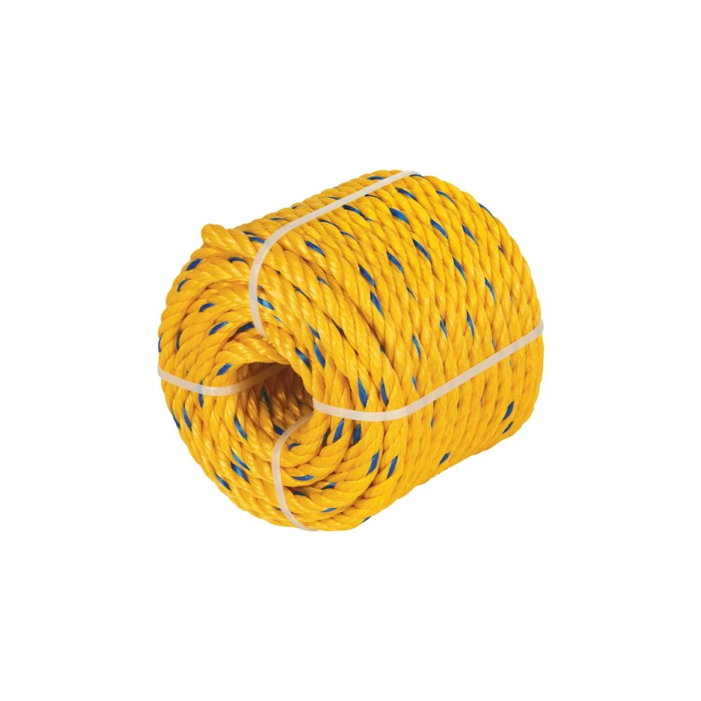 40958 KILO DE CUERDA AMARILLA DE POLIPROPILENO 19MM, ROLLO 1KG