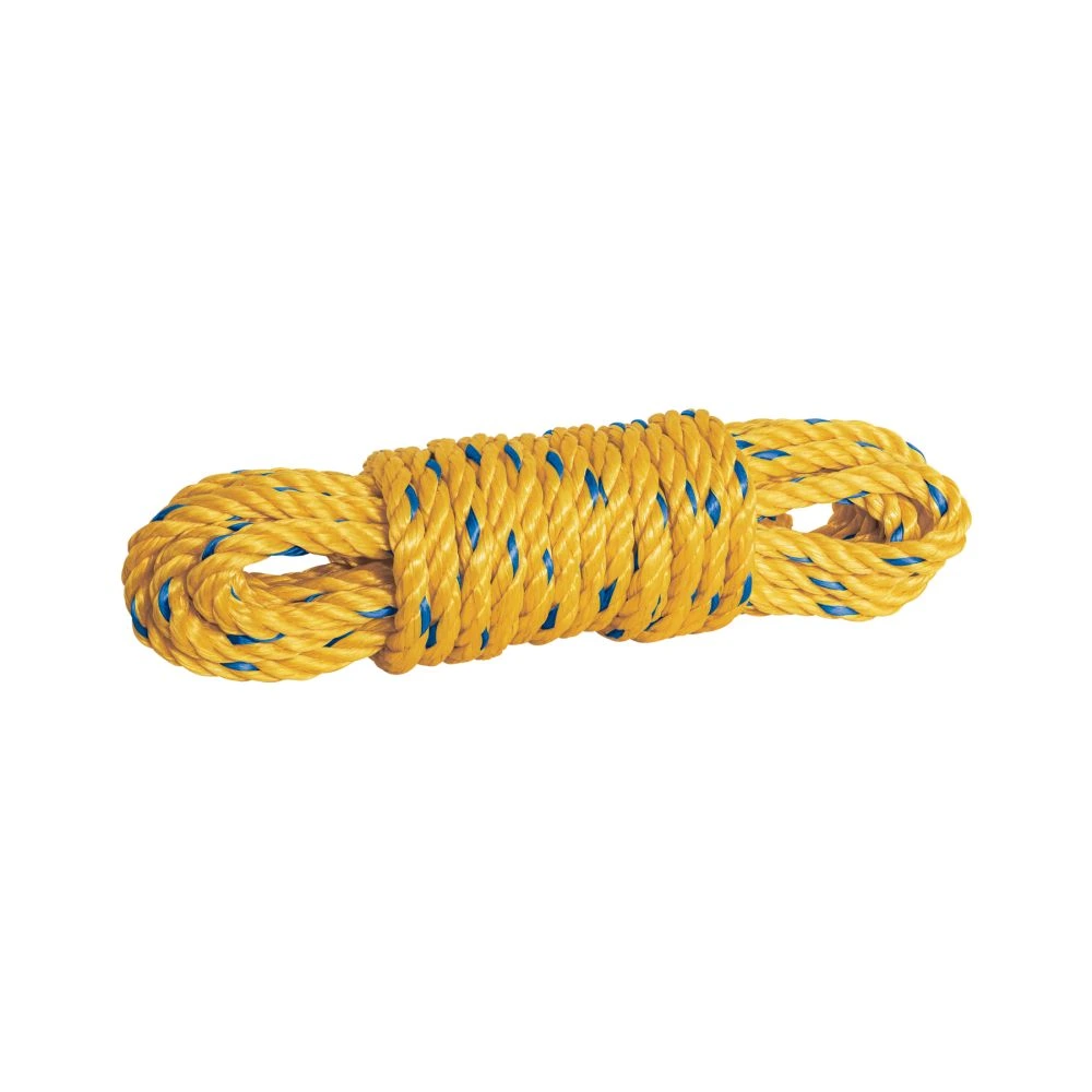 40965 MADEJA DE CUERDA AMARILLA DE POLIPROPILENO 10MM, 8M, FIERO