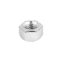 40979 BOLSA CON 6 TUERCAS 1' HEXAGONALES DE ACERO GALVANIZADO
