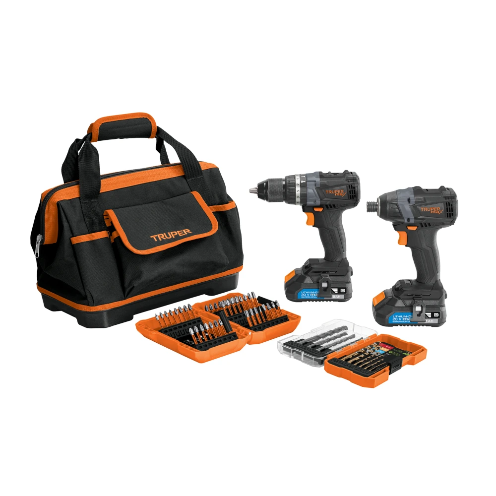 [MAXCOM-20] 102235 COMBO ROTOMARTILLO Y DESTORNILLADOR DE IMPACTO, 20V, MAX