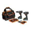102235 COMBO ROTOMARTILLO Y DESTORNILLADOR DE IMPACTO, 20V, MAX