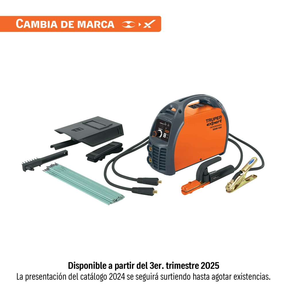 [SOIN-130] 102236 SOLDADORA INVERSORA 130A, 127V, TRUPER EXPERT