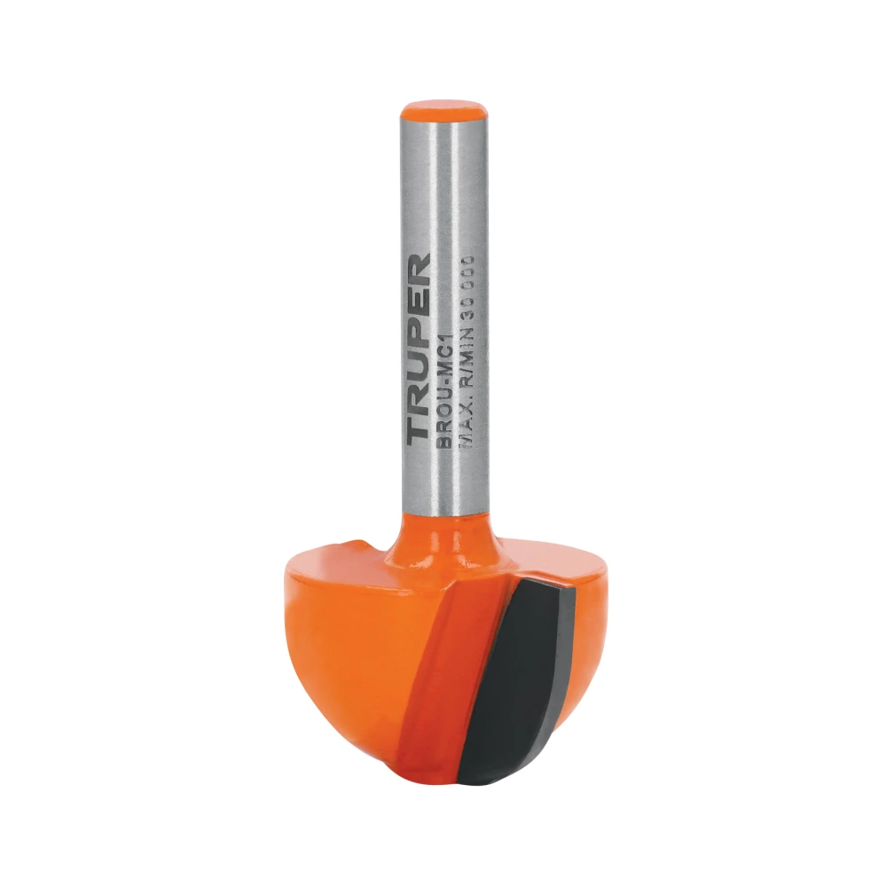 [BROU-MC1] 102723 BROCA PARA ROUTER, MEDIA CAÑA, 1', TRUPER